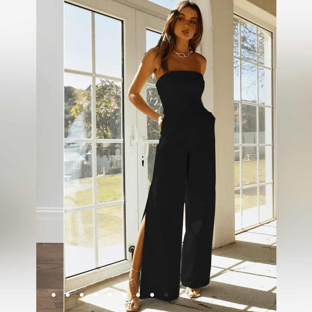 Black jumpsuit